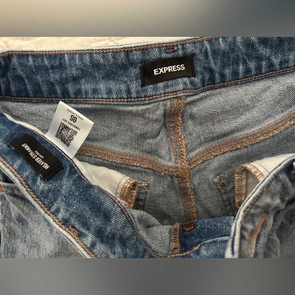 Express Light Blue Denim Jeans